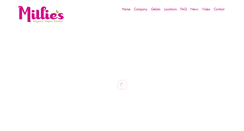 Desktop Screenshot of milliesgelato.com